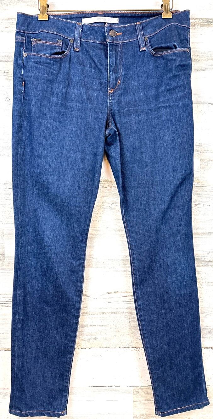 Joe's Jeans Womens 30 Visionaire Skinny Jeans Blue Designer Denim Chic